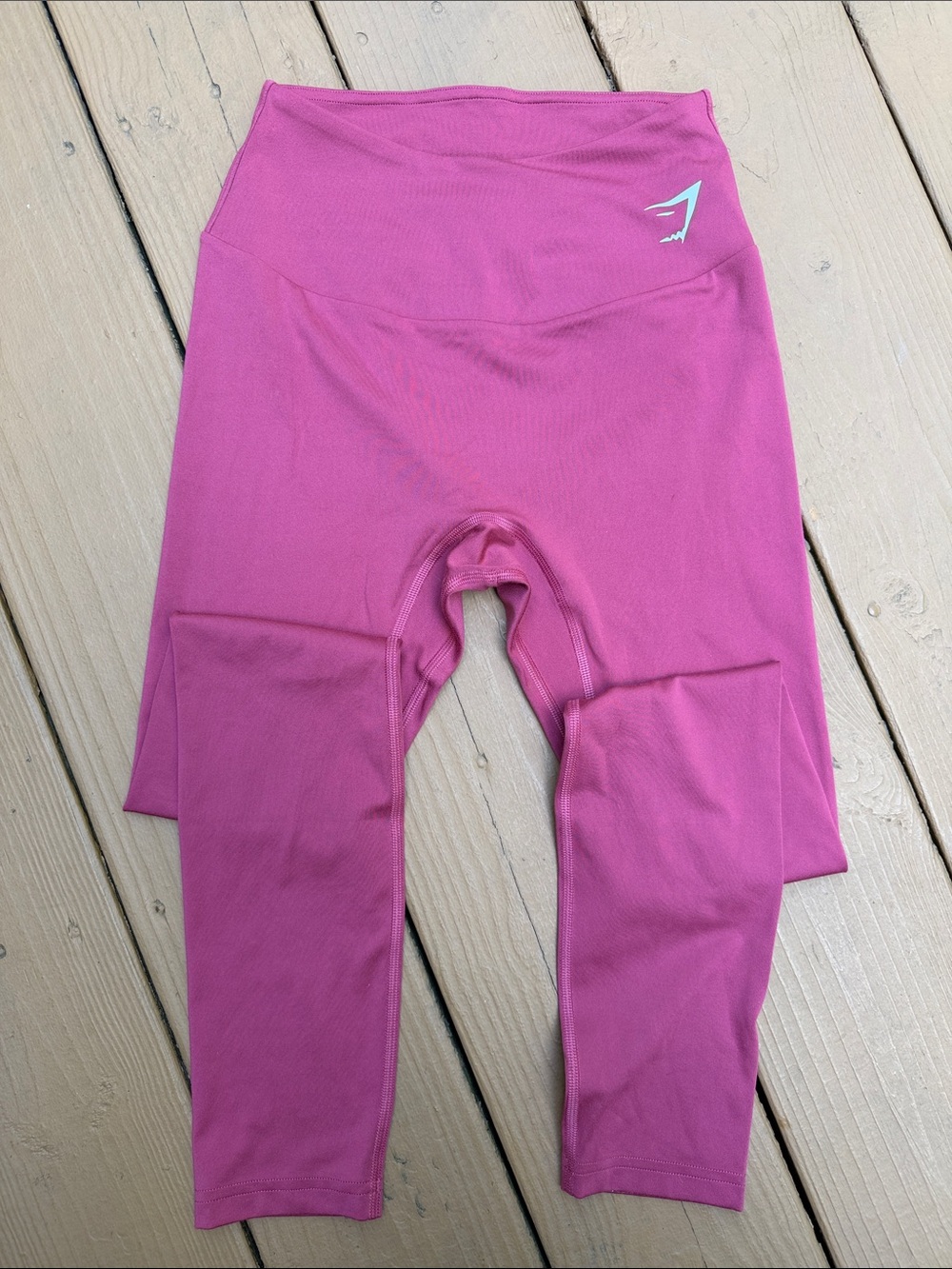 Gymshark Kids Magenta High-Waist Leggings